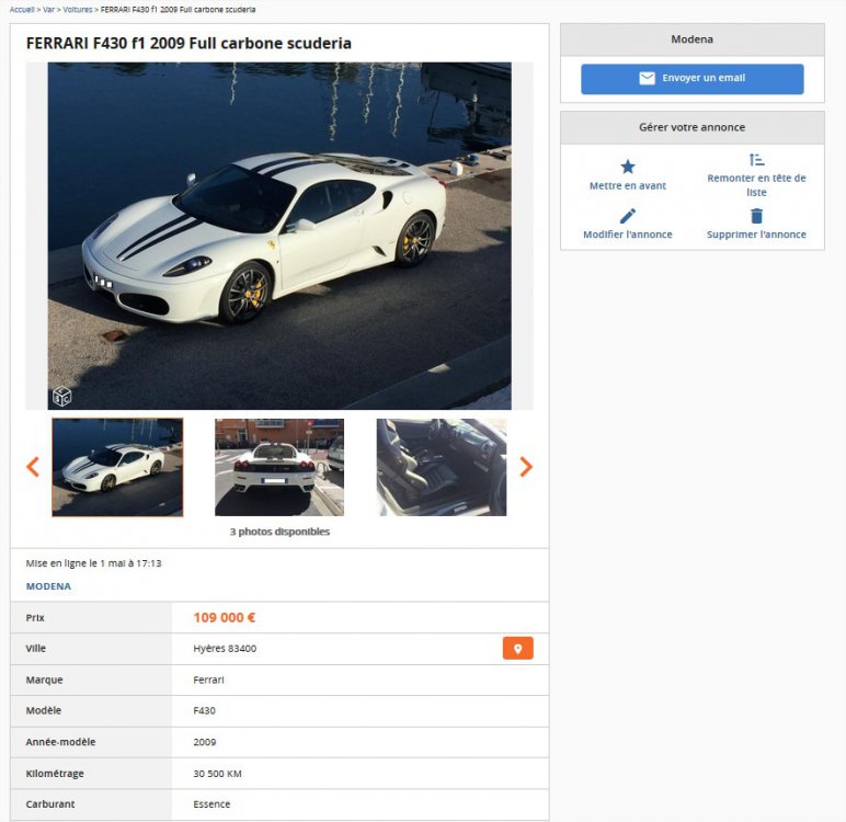 FERRARI F430 f1 2009 Full carbone scuderia Voitures Var - leboncoin.fr - Mozilla Firefox.jpg