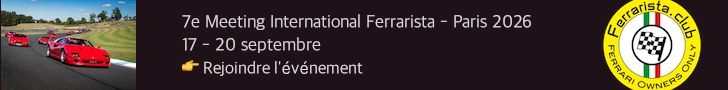 Participez au 7ieme Meeting International Ferrarista