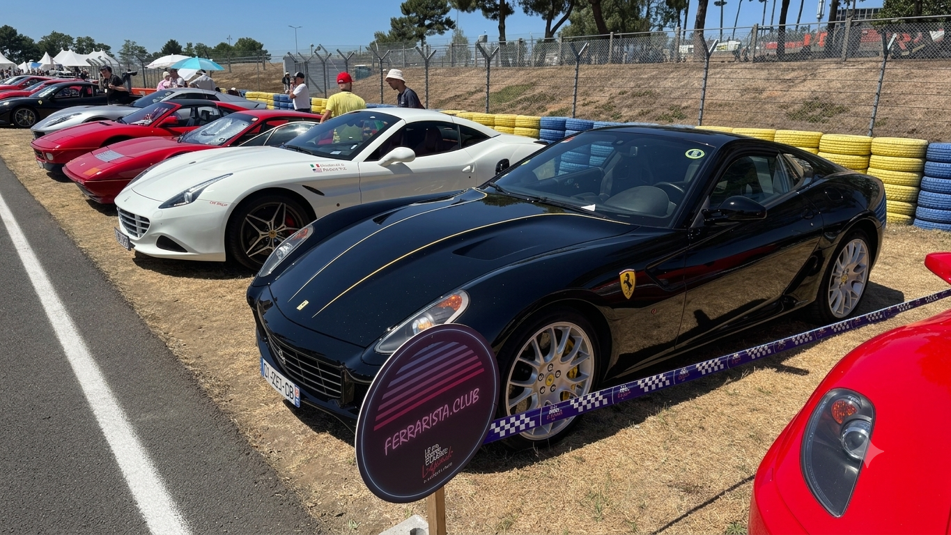 Espace Ferrarista au Mans Classic Legend 2026