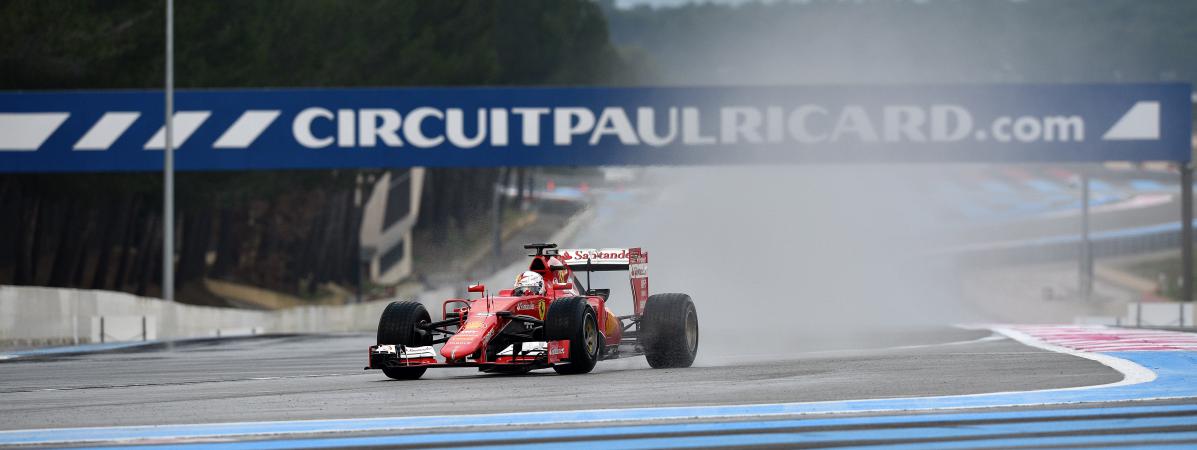 Réunion des Ferrarista au GP F1 du Paul Ricard au Castellet